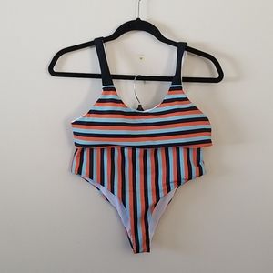 Multi-colored bikini set